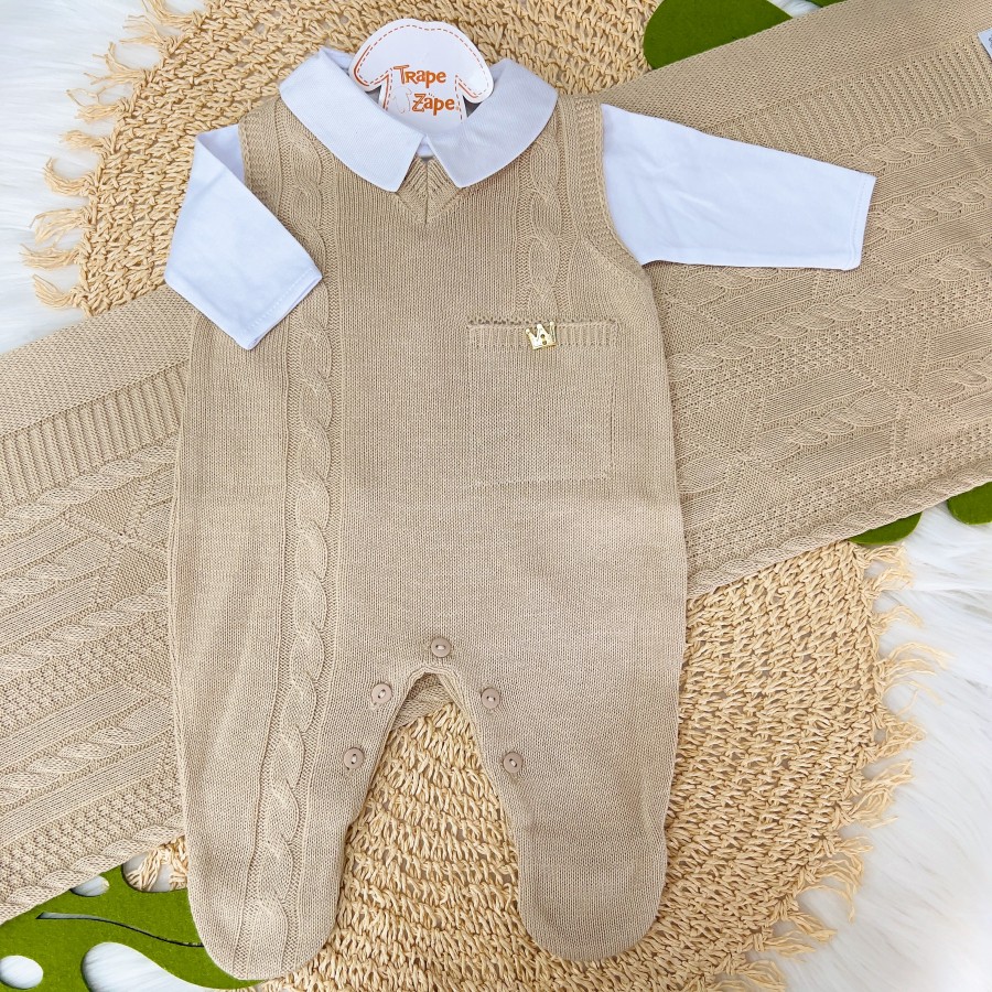  Saída de Maternidade Príncipe - Bege